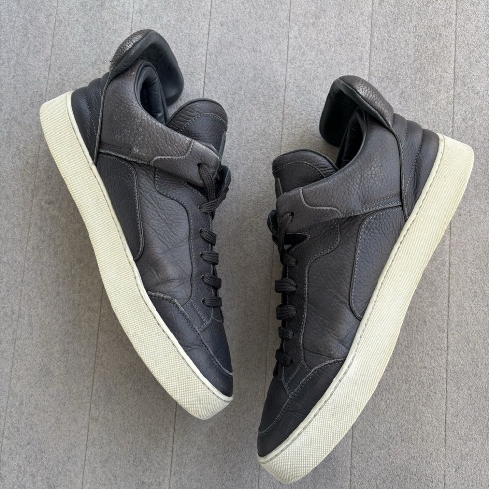 Louis Vuitton Dark Leather Sneakers - Picture 5 of 9